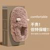 Bag heel cotton slippers women's winter cute lamb indoor home plush warm plush thick bottom bag head mop