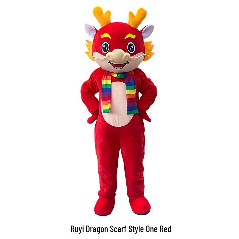 LIEYAO Adult Dragon Mascot Costume