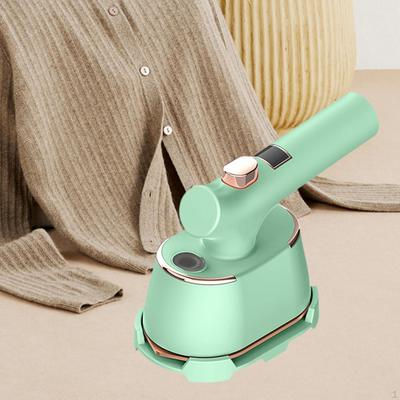 Handdampfer Reisebügeleisen 90° drehbar Klein Unterstützt Trocken- und Nassbügeln für Kleidung Tragbar