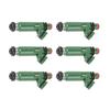 6Pcs Fuel Injector For Toyota Landcruiser FZJ78 1FZ-FE 1999-06 23250-66010