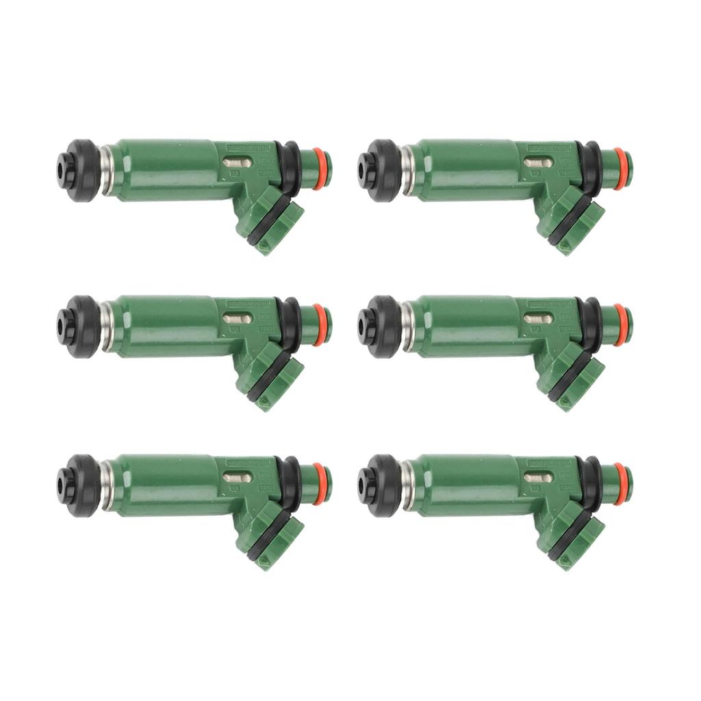 6Pcs Fuel Injector For Toyota Landcruiser FZJ78 1FZ-FE 1999-06 23250-66010