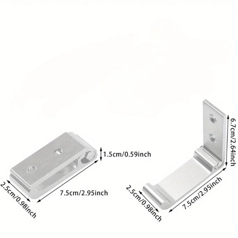 3PCs Folding Hooks Wall Door Clothes Coat Hat Bags Hangers Kitchen Bathroom Rustproof Towel Hooks Foldable Single Hook