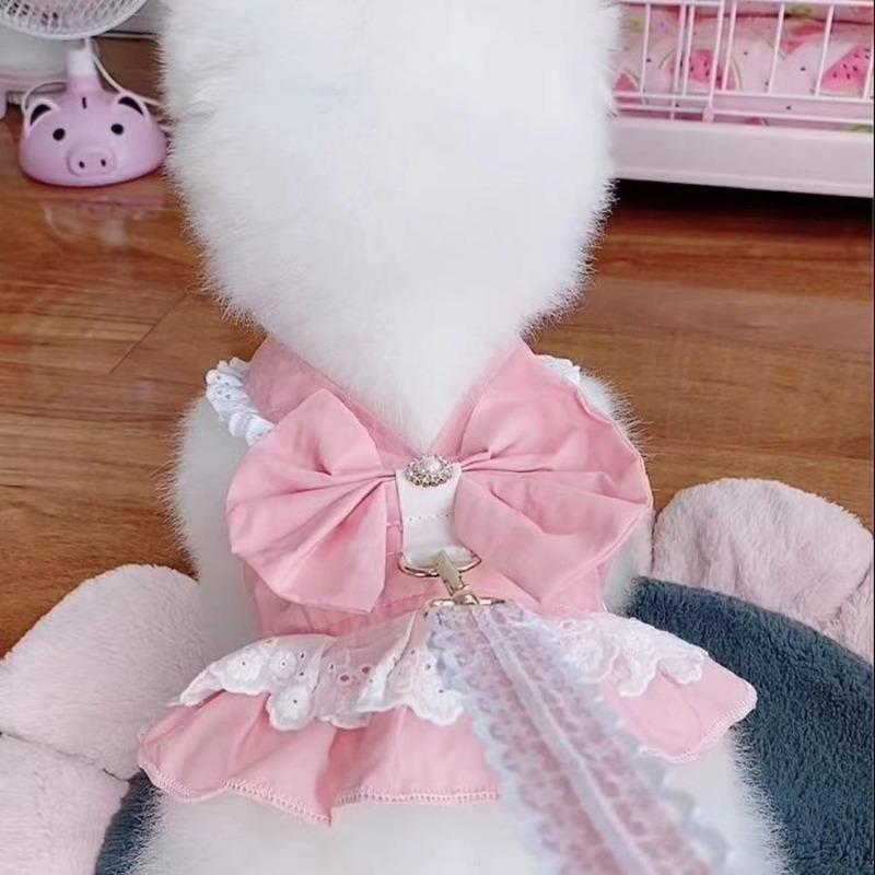 Chest Strap New Pet Cat Dog Strap Lace Leash Chest Back Out Artifact