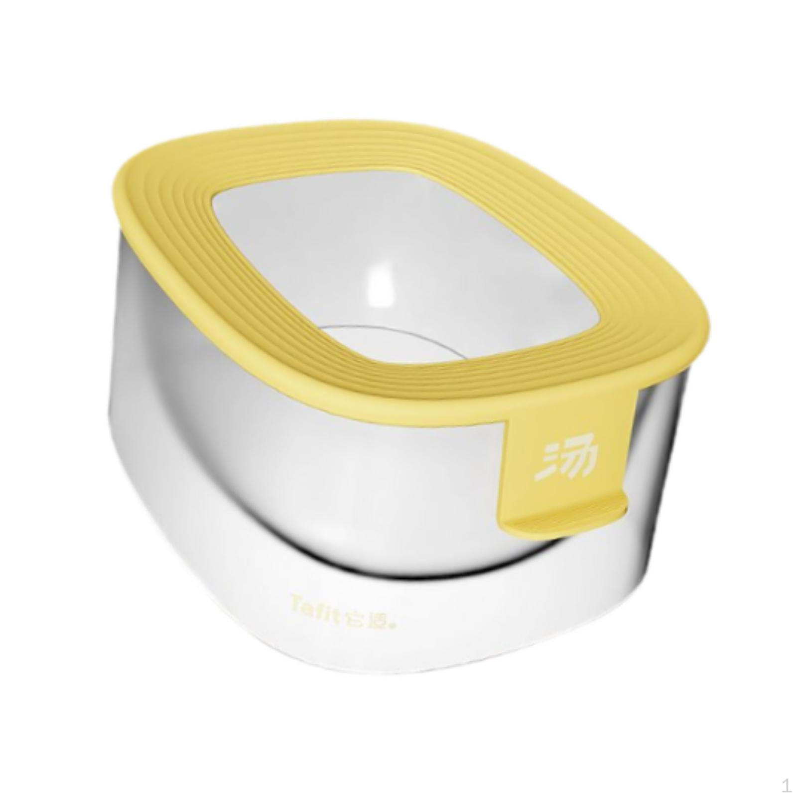 

Контейнер для купання з піском для хом яка для туалету для домашніх тварин Миска для купання маленьких тварин Тхір жовтий