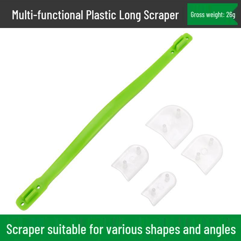 Multi-Functional Silicone Glue Scraper for Trimming, Filling, and Leveling