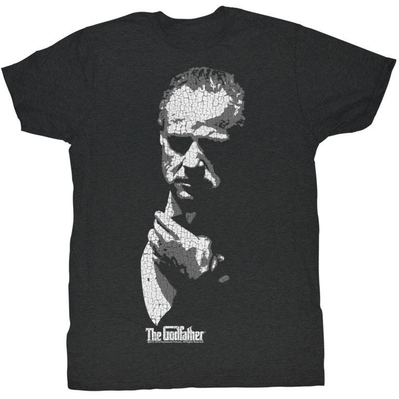 Godfather Shadow Black Heather Adult T-Shirt S