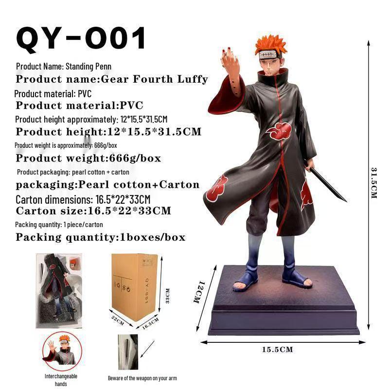 Naruto GK Figure: Pain Standing Pose Giant Wave Gate Guardian Ornament