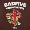Li Ning × Badfive Basketball Championship Casual Fashion Loose Ice Feel Moisture Wicking Comfortable Short Sleeve T-Shirt Men tops AHSW995-3