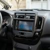 Car Radio Mounting Bracket 9-Inch Fascia Frame for Toyota Avanza, 2012 Dashboard Console Panel Bezel Center Navigation Dash Bracket, Replacement Heat