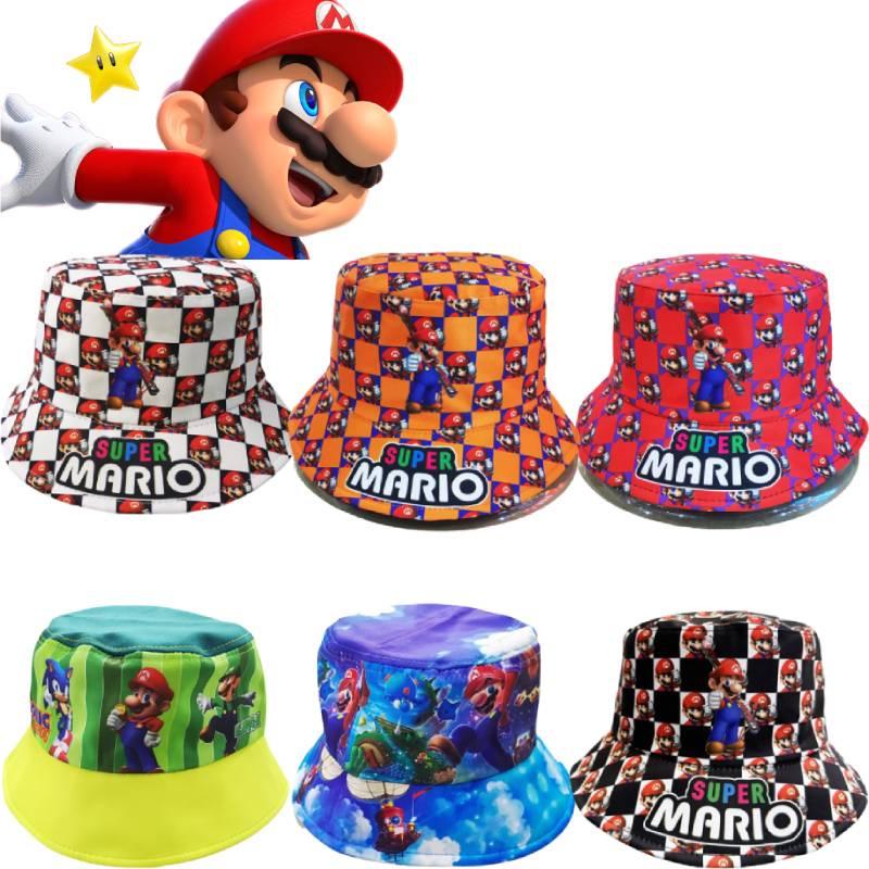 Super Mario Printed Fisherman Hat For Men And Women