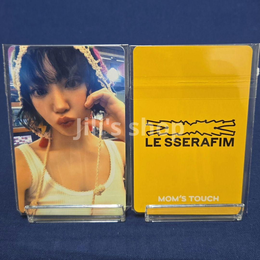 

[USED] LE SSERAFIM (Lucera Mum s Touch) Korea Limited Edition Bonus Trading Card Sakura