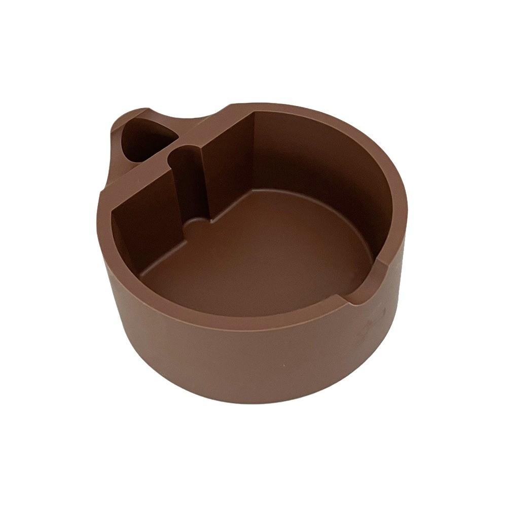 Non-Slip Knock Coffee Slag Box Silicone Coffee Grounds Container Coffee Grounds Storage
