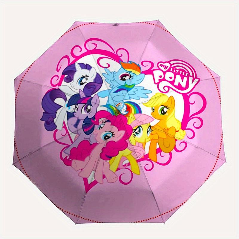 

1pc My Little Pony Automatic Umbrella | Portable Foldable 8-Rib Manual Open, Casual Accessory, Durable Canopy yy250825041