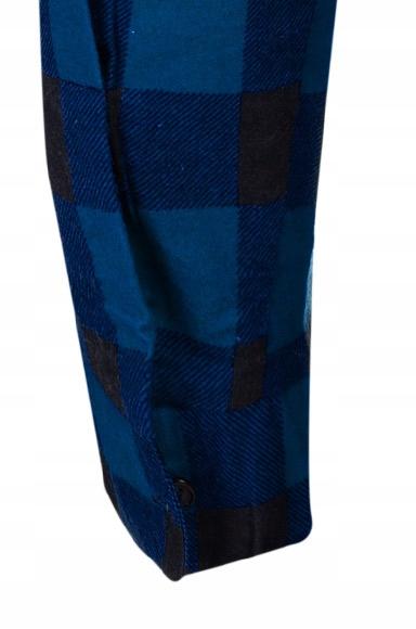 Koszula Flanelowa Casual W Krate Męska 100% Bawełna R. Xl