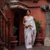 Premium  Georgette Fabrics with 3 Mm Sequence Embroidered Work and Golden Zari Thread Work