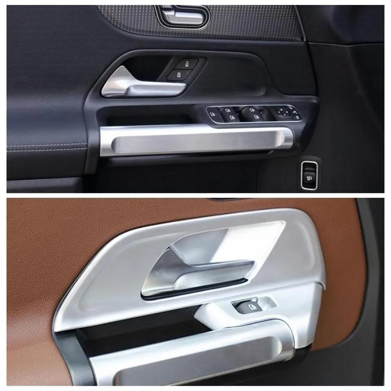 Für Mercedes Benz B GLA GLB W247 H247 X247 Linkslenker ABS Innen Türgriff Schale Rahmen Panel Abdeckung Zierleisten Auto Zubehör