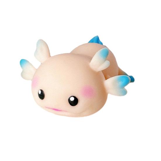 Mini Salamander Stress Ball Soft Stretchy Cartoon Salamander Anxiety Relief Toy Decompression Animal Fidget Toy