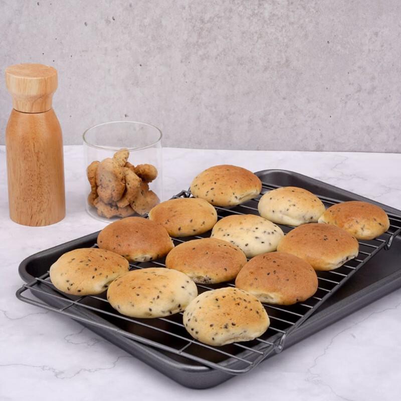 Non-Stick Carbon Steel Rectangular Roasting Pan with Rack