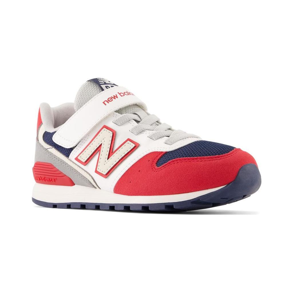 New Balance Nb 996 Sports Comfort Shock Absorption Low Top Casual Shoes Kids sneaker White Red Blue YV996XF3