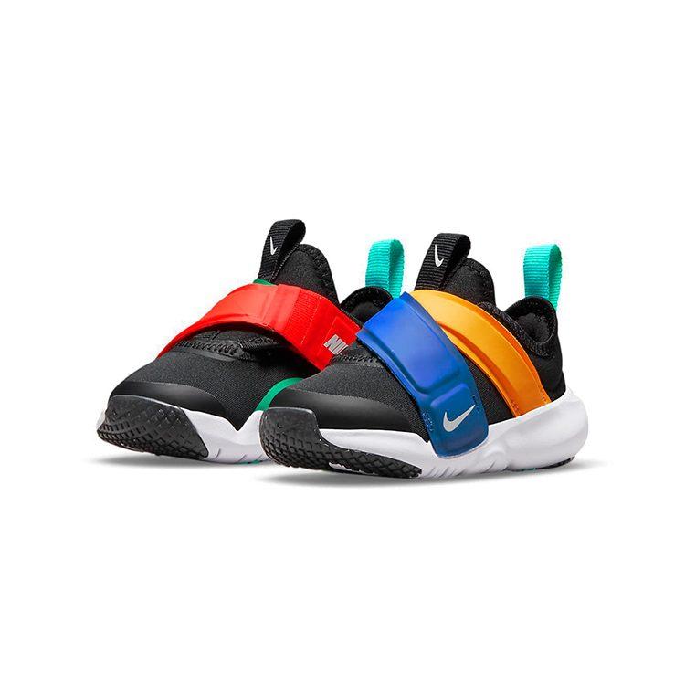 Nike Flex Advance BT Casual Low top Running Shoes Black Blue Yellow Multicolor Infant And Toddler DN4241-011