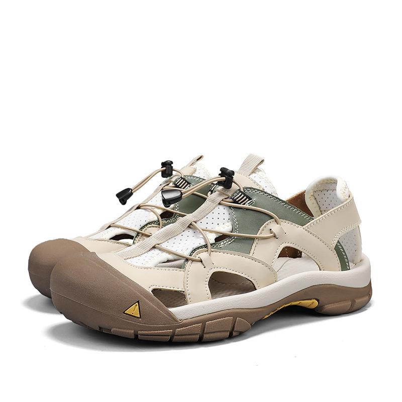 

Fashion Beach casual men s shoes Comfort and Brand Designer Styles Leisure Outdoor Street High quality summer 38-46 Hot selling shoes 38 бежевый