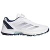 Adidas Adizero ZG Golf Shoes Men's White Blue Sneakers JS1767