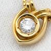 NON BRAND Diamond PendantNecklace 18K Yellow Gold/diamond Array