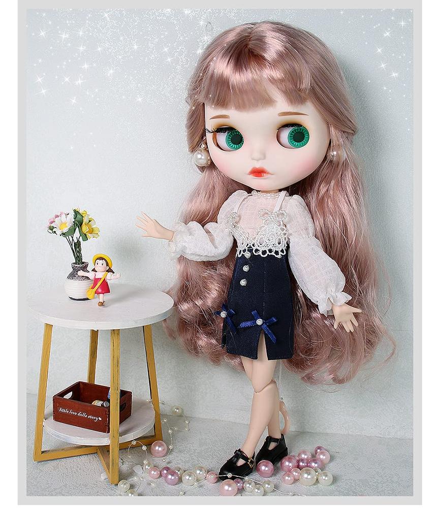 ICY Fortune Days Doll Suitable for or 30cm Dresses and Suitable for and Pullip Dolls Clothes, 1/6 Dolls, Accessories, Blythe, Obitsu, Licca-chan