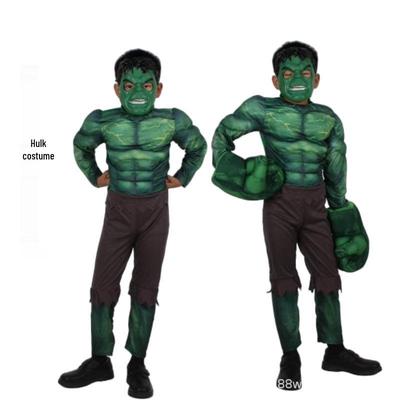 Disfraz de Cosplay de Hulk para Halloween para Niños y Adultos - Atuendo de Role-Playing Anime Musculoso