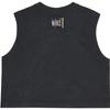 Nike Solid Color Sleeveless Short Casual Vest Women Tops Black CZ9853-010
