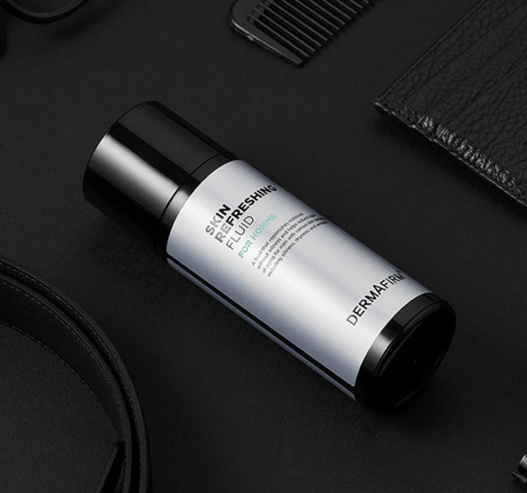 Dermafirm Skin Refreshing Fluid For Homme Hydrating Balancing 120ml Men Daily Moisturizer All In One Lotion