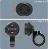 Bike Smartphone Bicycle Phone Holder with Vibration Absorption Handlebar Mount for Mountain Electric and Road Bikes Compatible with iPhone Series C