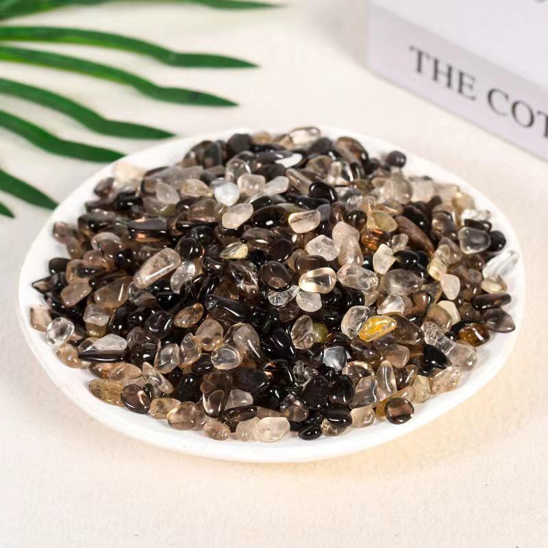 Polished Donghai Crystal Raw Stones: White, Pink, Purple, Yellow, Green Aventurine for Fish Tanks and Demagnetizing.