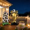 Giant Standing Soccer Foil Balloon, Football Theme Decor for Birthday, Baby Shower, Football Club & World Cup Party Ornaments
