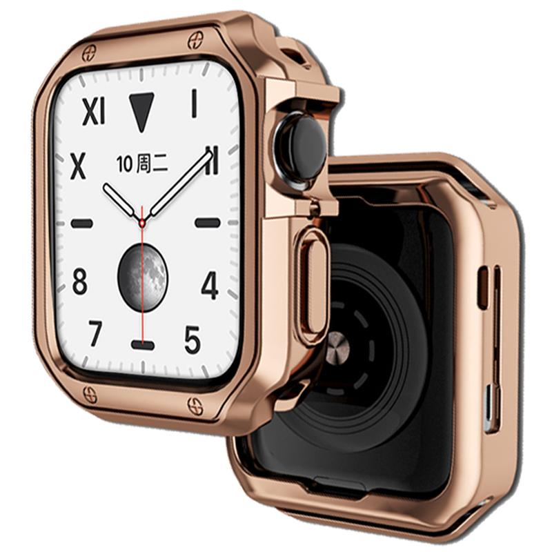 TPU Cover for Apple Watch Case 44mm/40mm 42mm/38mm 45mm 41mm bumper Screen Protector iWatch Series 6 4 3 SE 7 8 Case Accessories