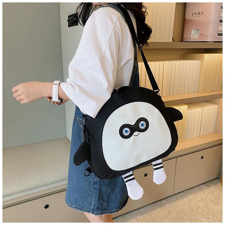 2023 New Egg Party Bookbag Cute Cartoon Pânză Geantă de umăr Fashion Rucsac pentru copii de înaltă calitate pentru școală pentru fete și băieți Cadouri pentru început