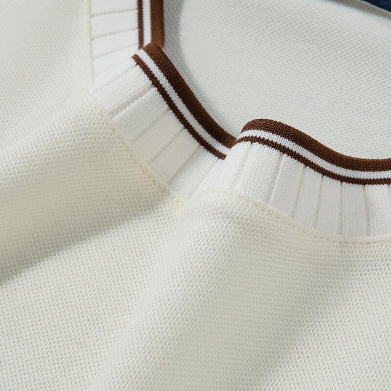 MONTAGUT Men's 100% Long-Staple Cotton Antibacterial Crew Neck Long Sleeve T-Shirt