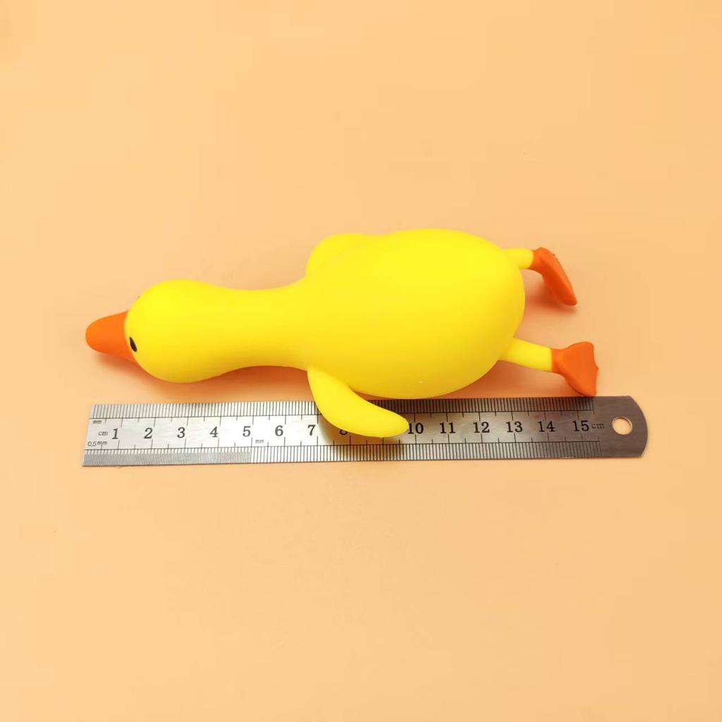1Pc Long Neck Duck Squishy Toy–Slow Rise Yellow Duck Stress Ball,Cute Decompression Fidget for Students, Soft Anxiety Relief Toy