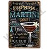 Insegne Metalliche da Bar Vintage Bagno Casa Soggiorno Casa Articoli Decorazioni Murali Retrò Arredamento di Lusso Poster Artistici da Interno Insegne in Latta