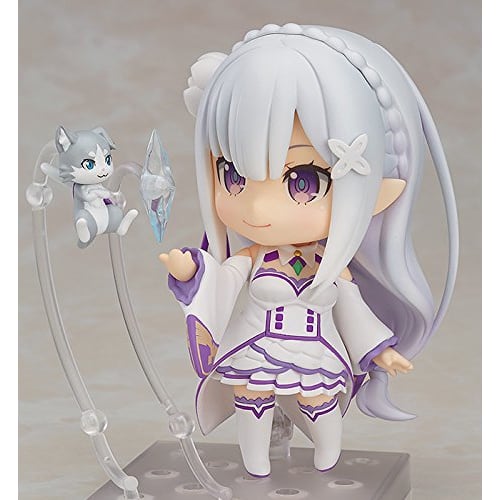 Good Smile Company Nendoroid Re:ZERO -Starting Life In Another World- Emilia Non-Scale Plastic Painted Movable Figure Second Resale