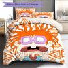 Rugrats Pattern Bedding Quilt Set Home Decoration Gift (1 * Duvet Cover + 2 * Pillowcase Without Core)