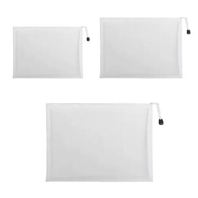 Clear View Toy Storage Bags With Secure Zippered Closure Mesh Building Block Organizers Pouch For Travel Organization