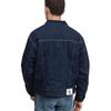 Calvin Klein Solid Single-Breasted Loose Denim Jacket Men Outerwear Blue J30J321269-1AP