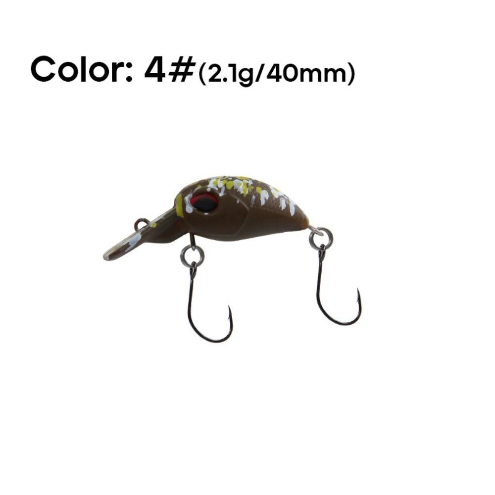 

2025 40mm2.1g Slowly Sinking Fishing Lure Wobbler Bass 3D Eyes Fishing Bait Minnow VIB Minnow Lure Fishing Tackle