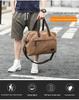 Retro Men's Canvas Shoulder Messenger Bag with Zipper