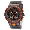 SMAEL 8085 Sports Night Light Waterproof Men's Electronic Watch Cool Dual Display Multi Functional Outdoor