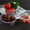 Disposable Round Plastic Takeaway Meal Boxes with Lids