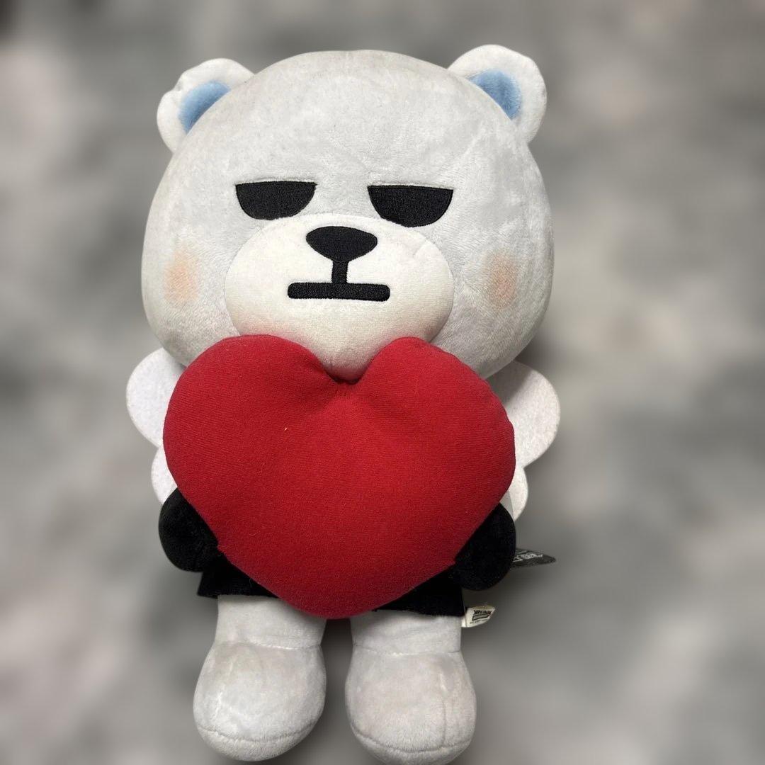 [Б/У] Плюшевая игрушка BIGBANG Тэсон Сердечко KRUNK