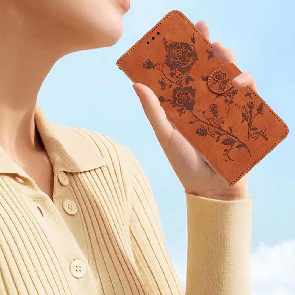 Leather Phone Case For Google Pixel 10A 9A 8A 7A 6A Google Pixel 10 9 8 7 6 Pro Butterfly Embossing Print Card Slot Wallet Cover