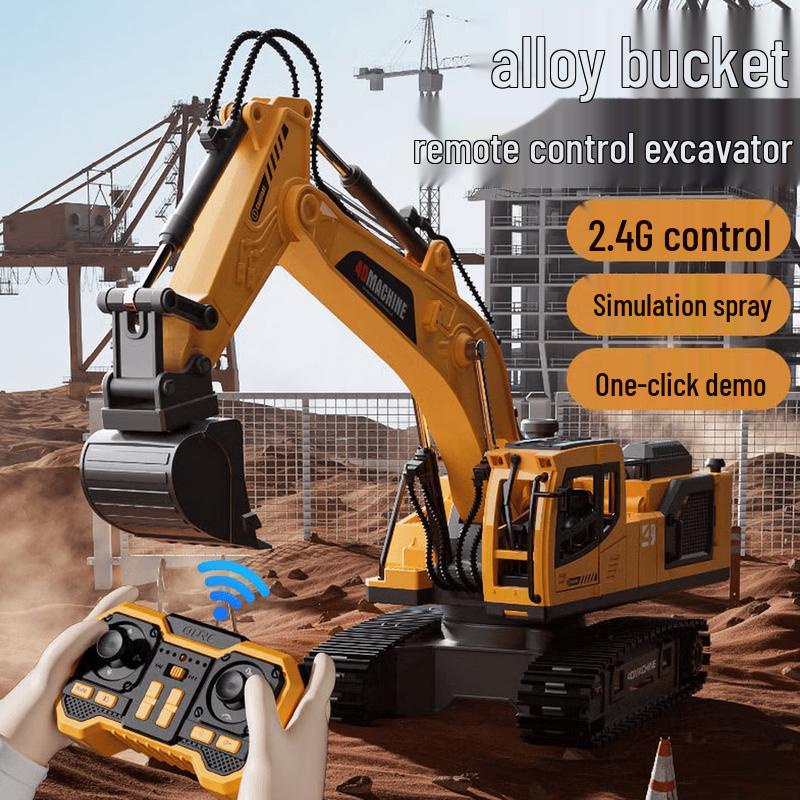 Honey Joy Alloy Remote Control Excavator
